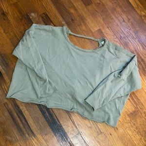 Aerie Weekend Pretty Back Sweatshirt